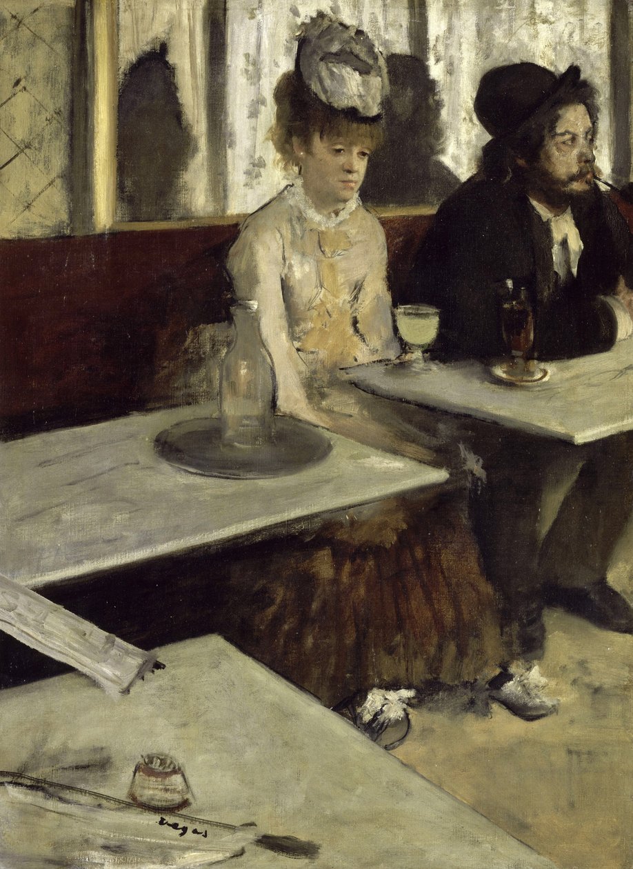 In einem Café von Edgar Degas