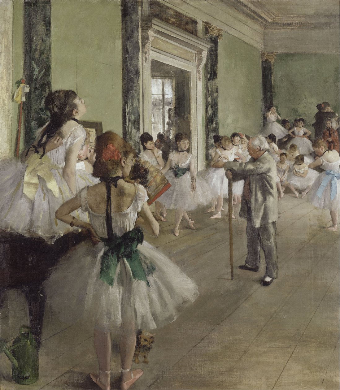 Die Tanzklasse von Edgar Degas
