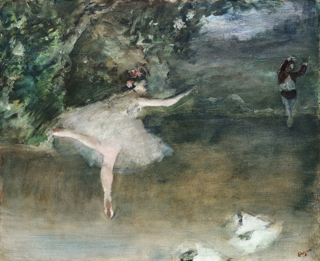 Les Pointes, ca. 1877-78 von Edgar Degas