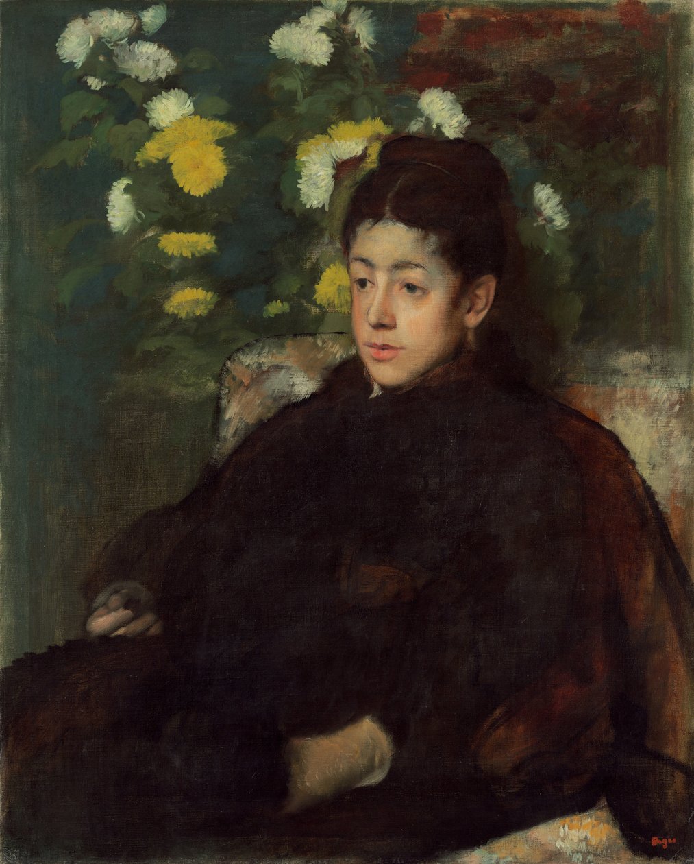 Mademoiselle Malot von Edgar Degas