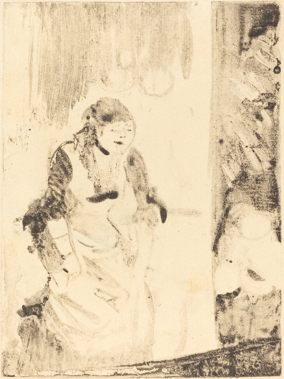 Mlle Bécat, ca. 1877-1878 von Edgar Degas