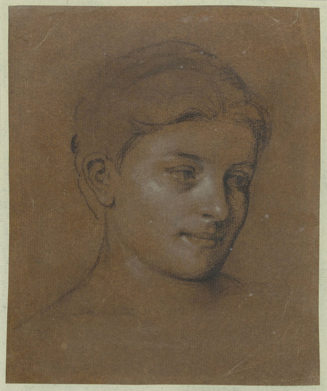Porträt einer Frau von Edgar Degas