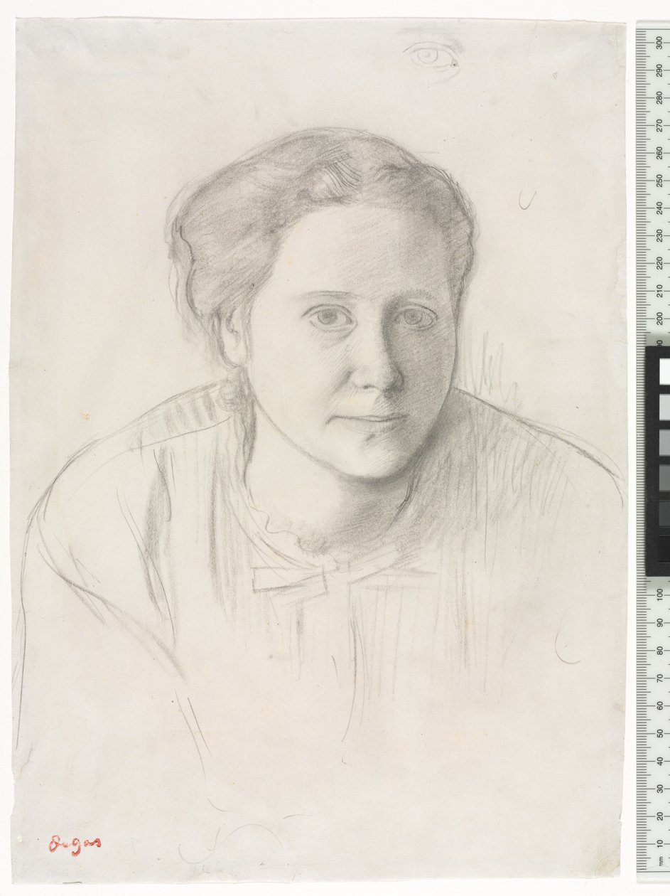 Victoria Dubourg, ca. 1866 von Edgar Degas