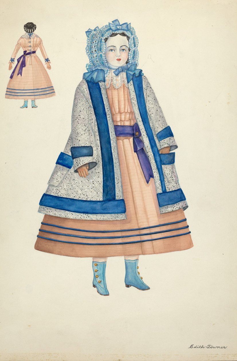 Puppe: "Rose Bates" von Edith Towner