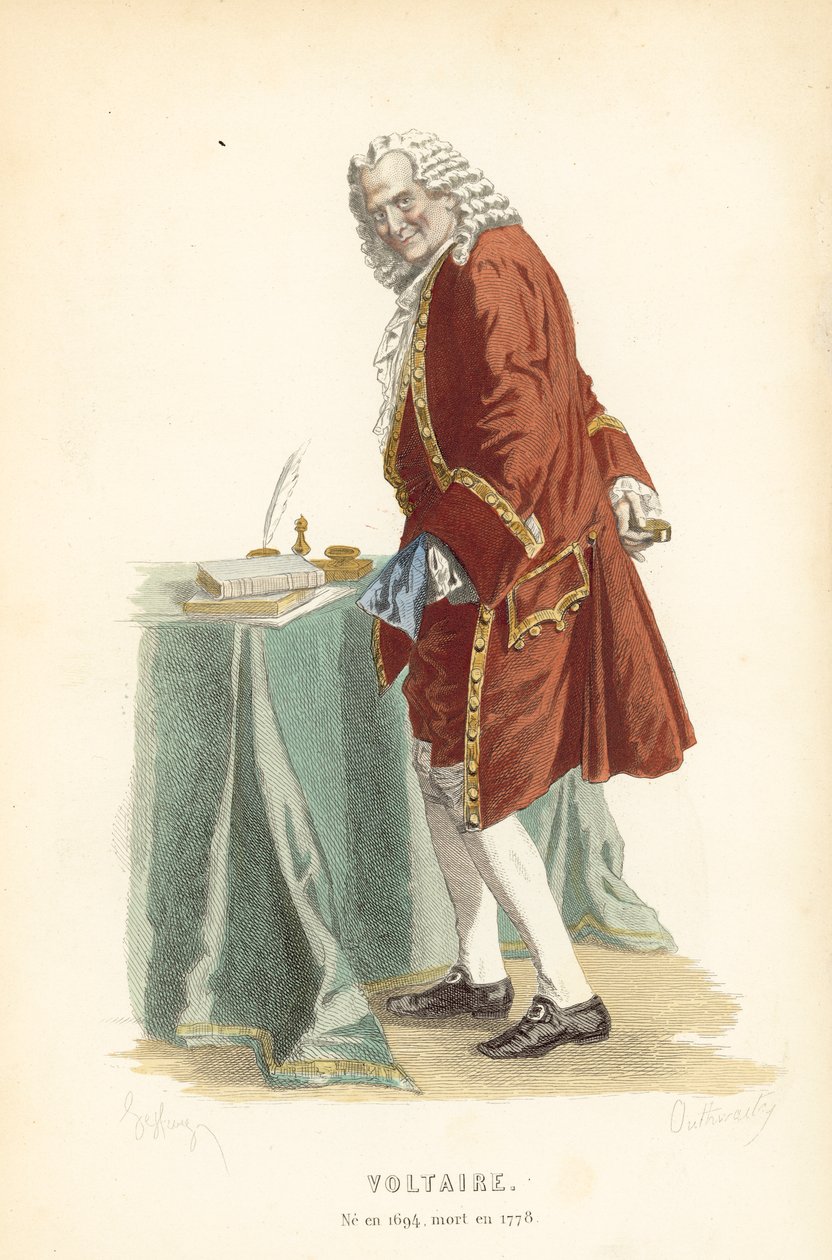 Voltaire von Edmond A.F. Geffroy