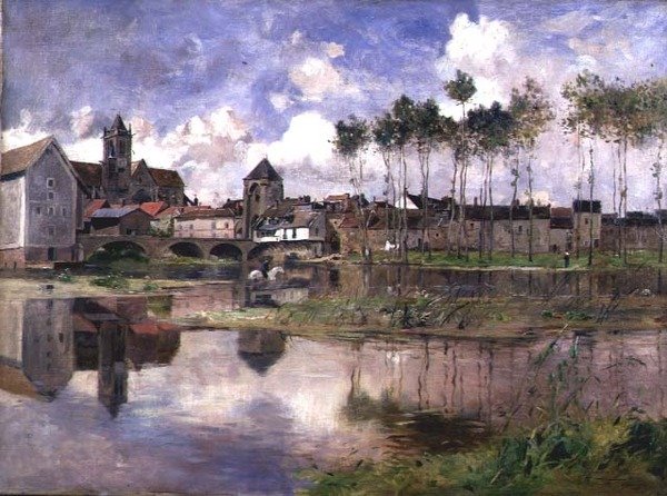 Moret-sur-Loing von Edmond Charles Yon