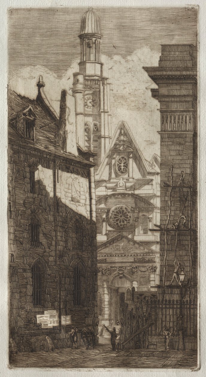 Saint-Etienne-du-Mont von Edmond Gosselin