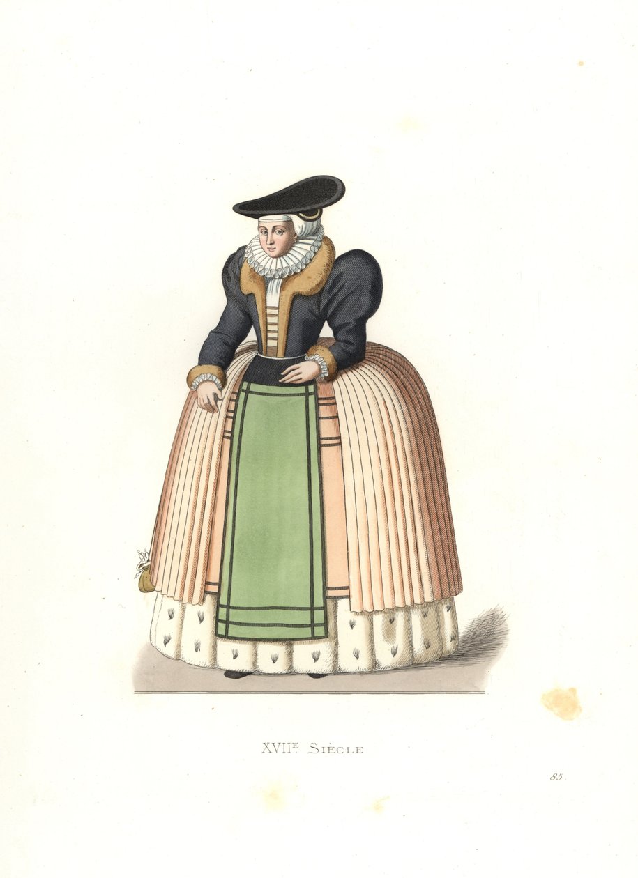 Frau aus dem Elsass von Edmond Lechevallier Chevignard
