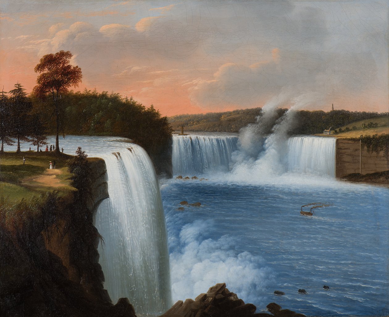 Niagarafälle, 1850 von Edmund C. Coates