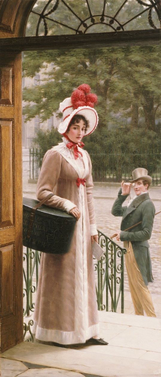 Eine Quelle der Bewunderung, 1904 von Edmund Blair Leighton