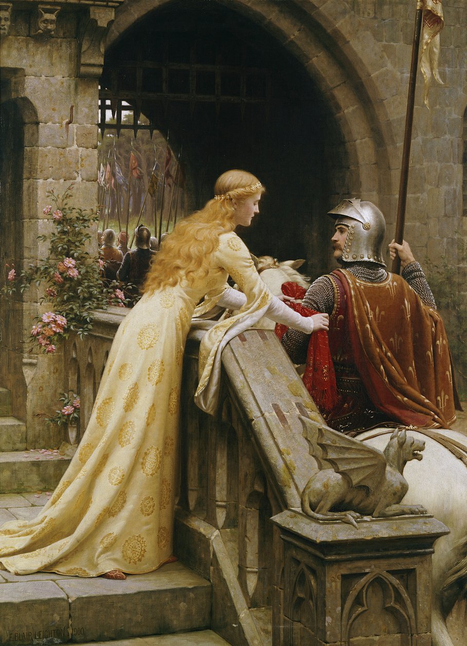 Gute Reise von Edmund Blair Leighton