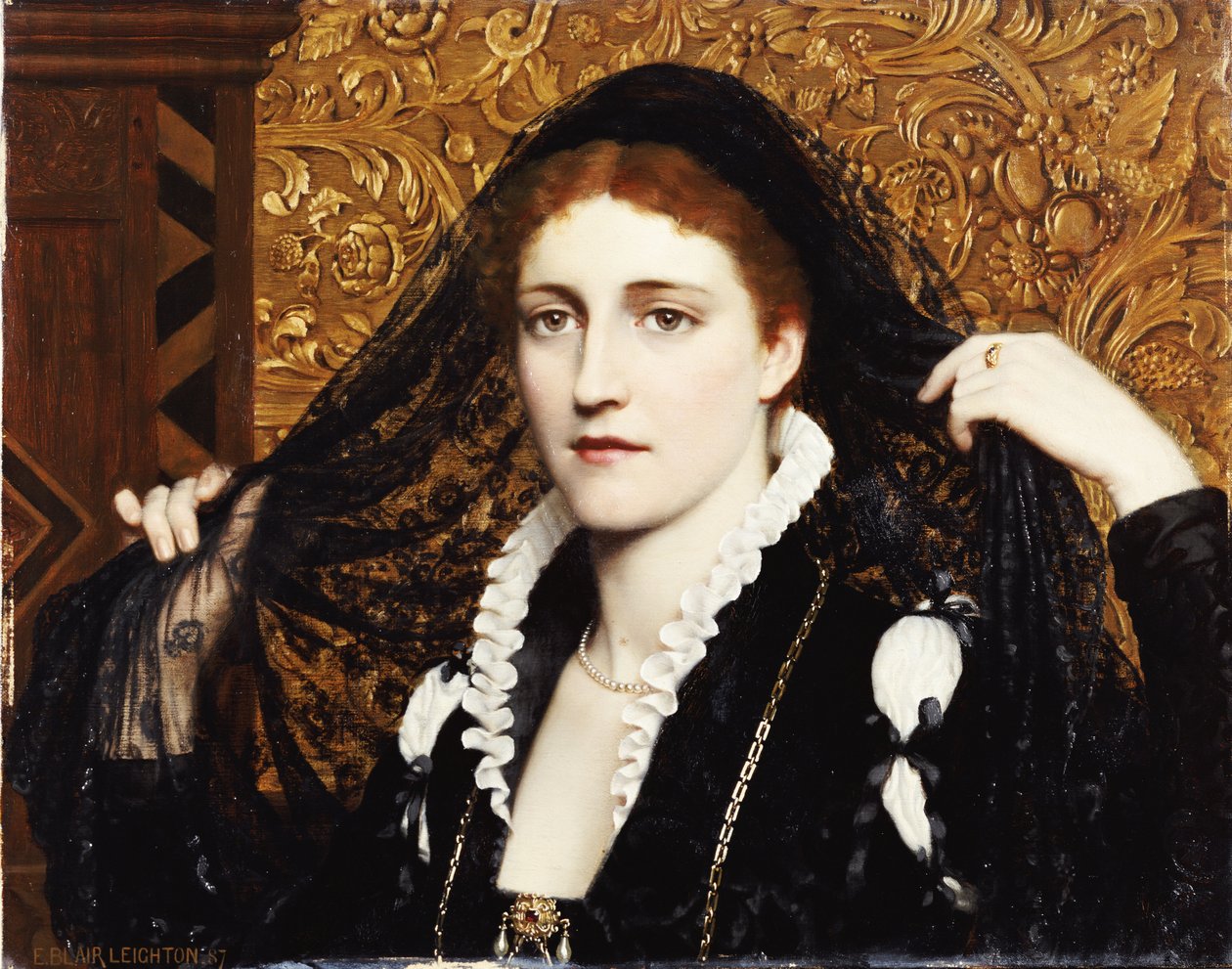 Olivia, 1887 von Edmund Blair Leighton