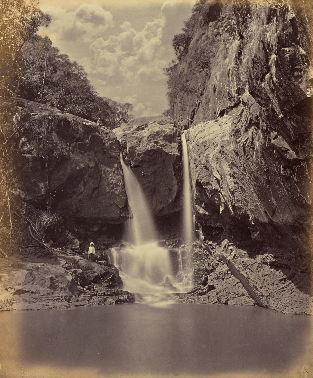 Niedrige Wasserfälle, Coonoor Ghant von Edmund David Lyon