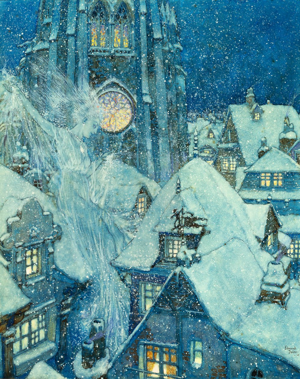 Die Schneekönigin von Edmund Dulac