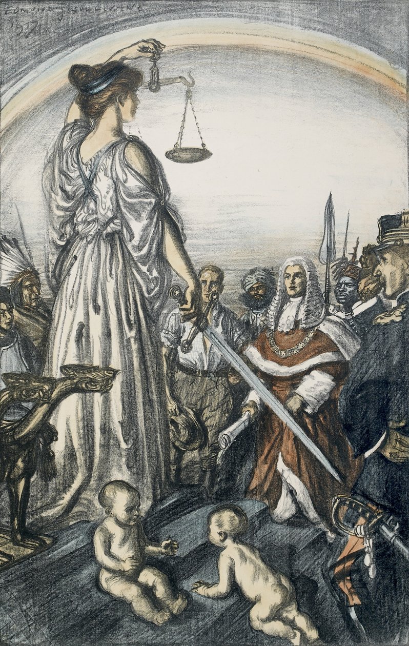 Die Herrschaft der Gerechtigkeit von Edmund Joseph Sullivan