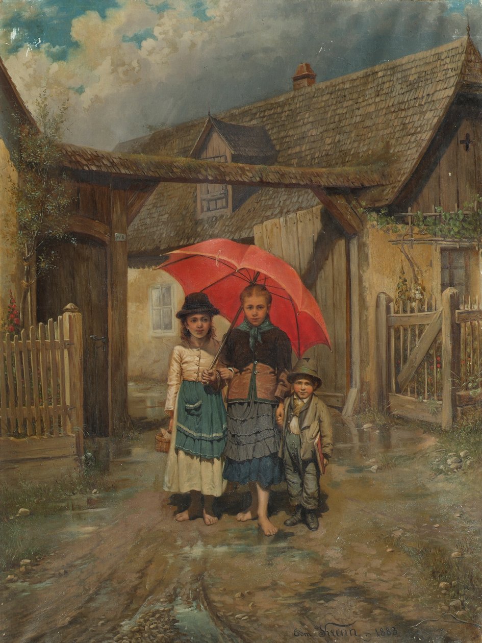 Zur Schule von Edmund Krenn