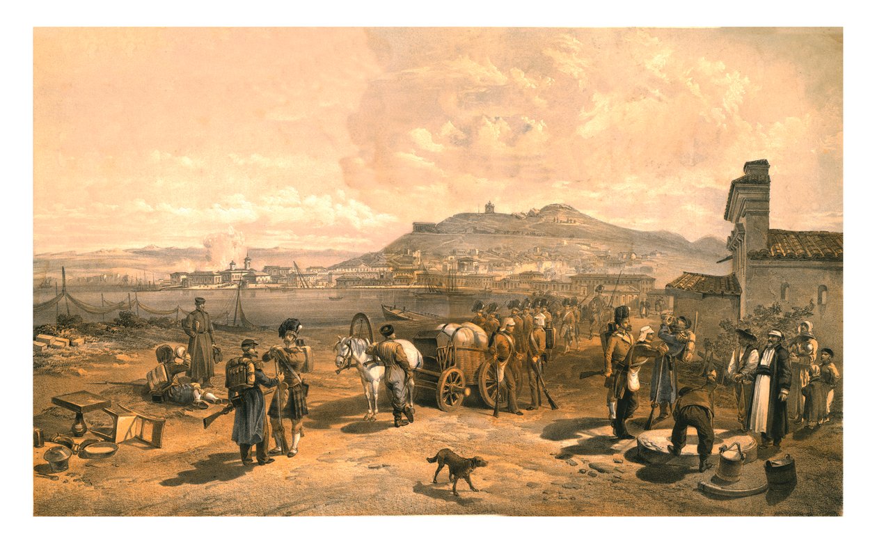 Kertsch von Norden, 1855 von Edmund Walker