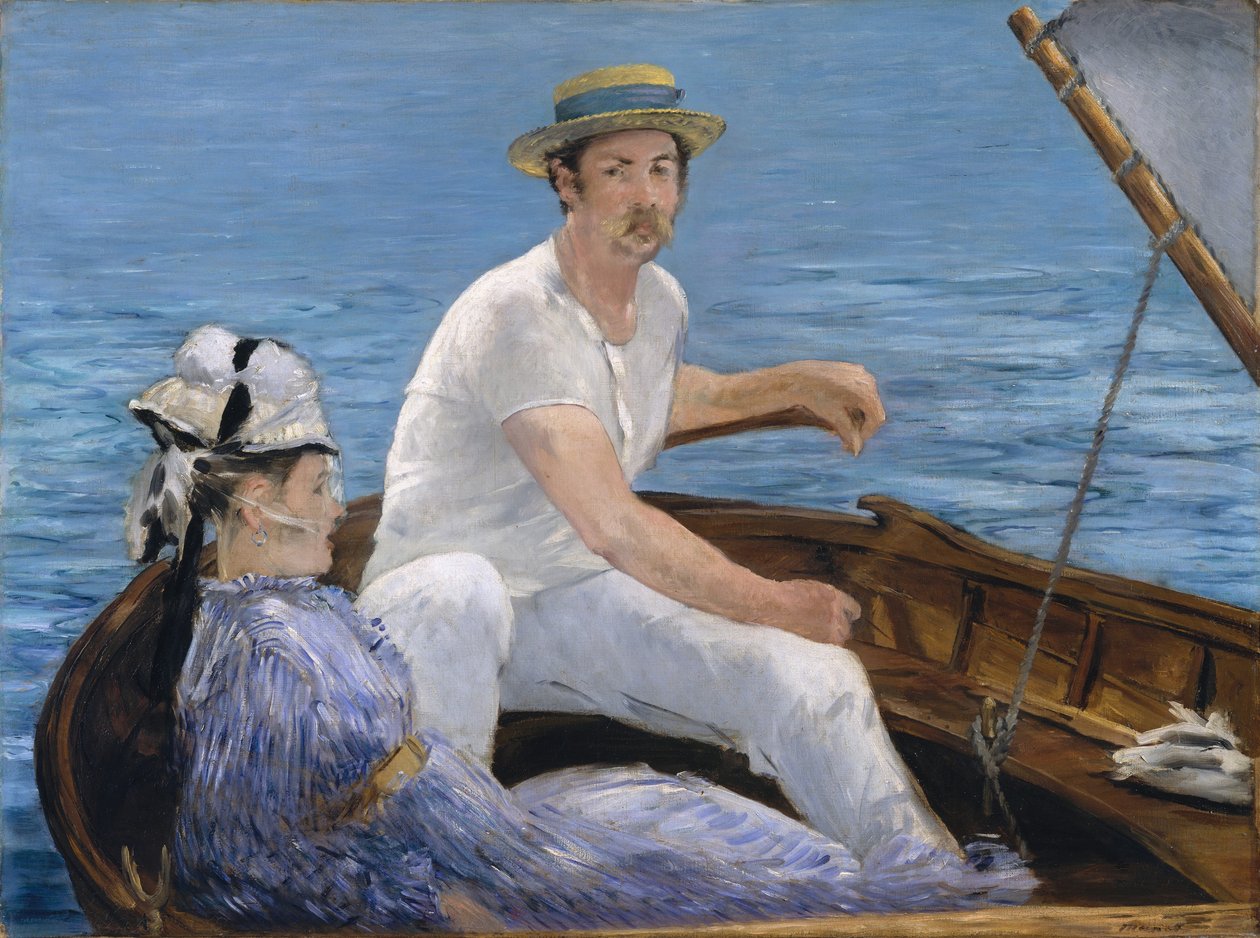 Bootsfahrt, 1874 von Édouard Manet