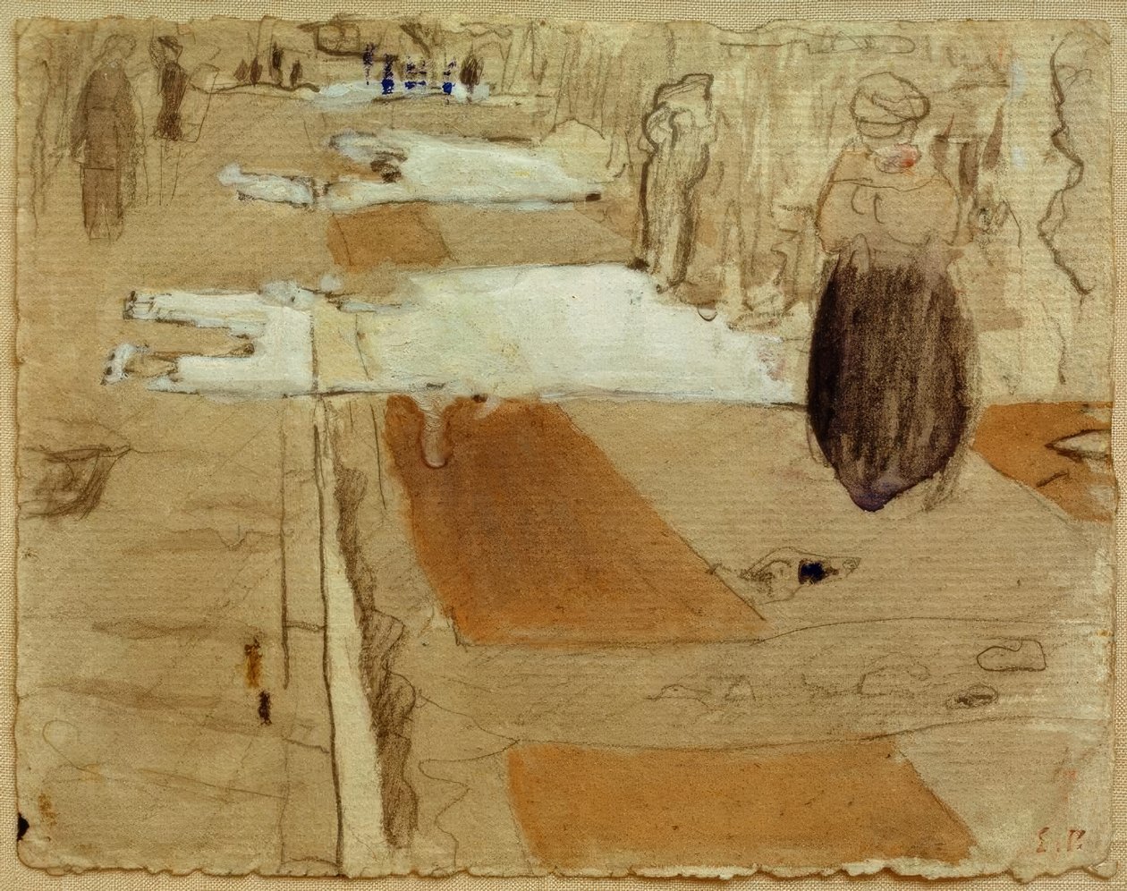 Die Allee von Edouard Vuillard
