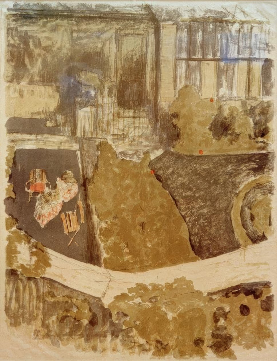 Der Garten vor dem Atelier von Edouard Vuillard