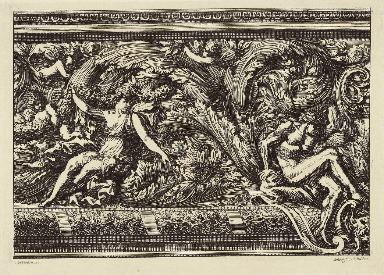 [Entwurf von Jean le Pautre] von Édouard Baldus