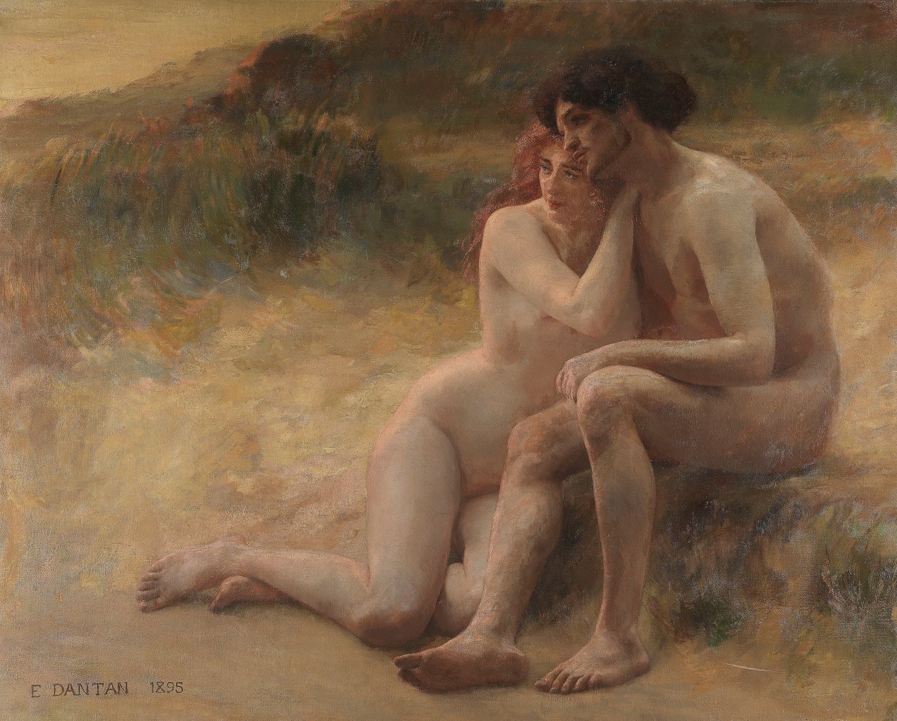 Die Zeit vergeht schnell (Fragment) von Edouard Joseph Dantan