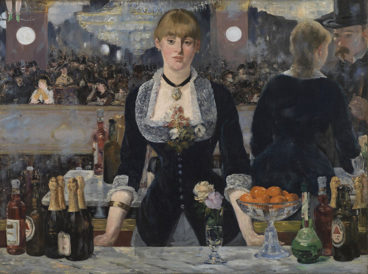 Eine Bar in den Folies-Bergère, 1881-82 von Édouard Manet