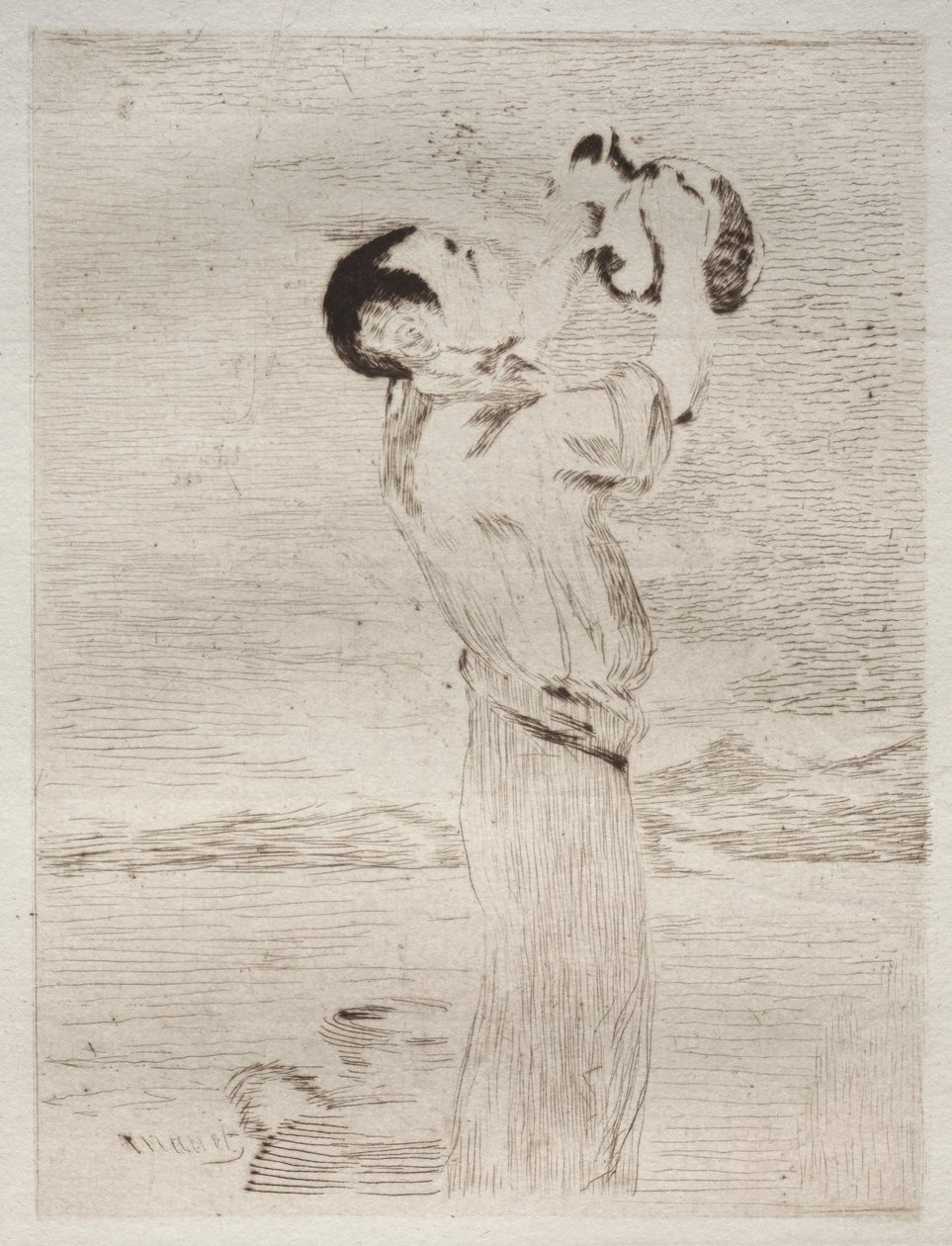 Le Boveur deau von Édouard Manet