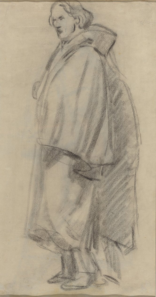 Mann mit einem Umhang [verso], 1852-1858 von Édouard Manet