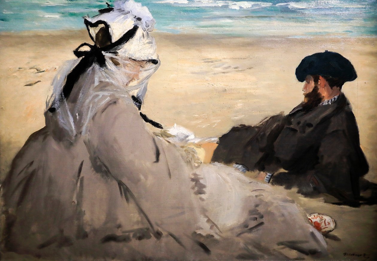 Am Strand von Édouard Manet