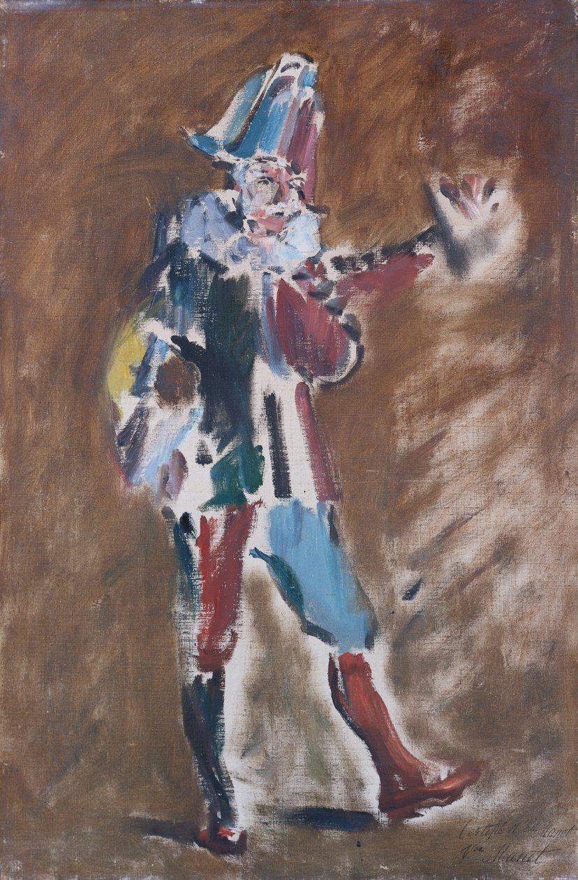 Studie für Polichinelle, 1873 von Édouard Manet