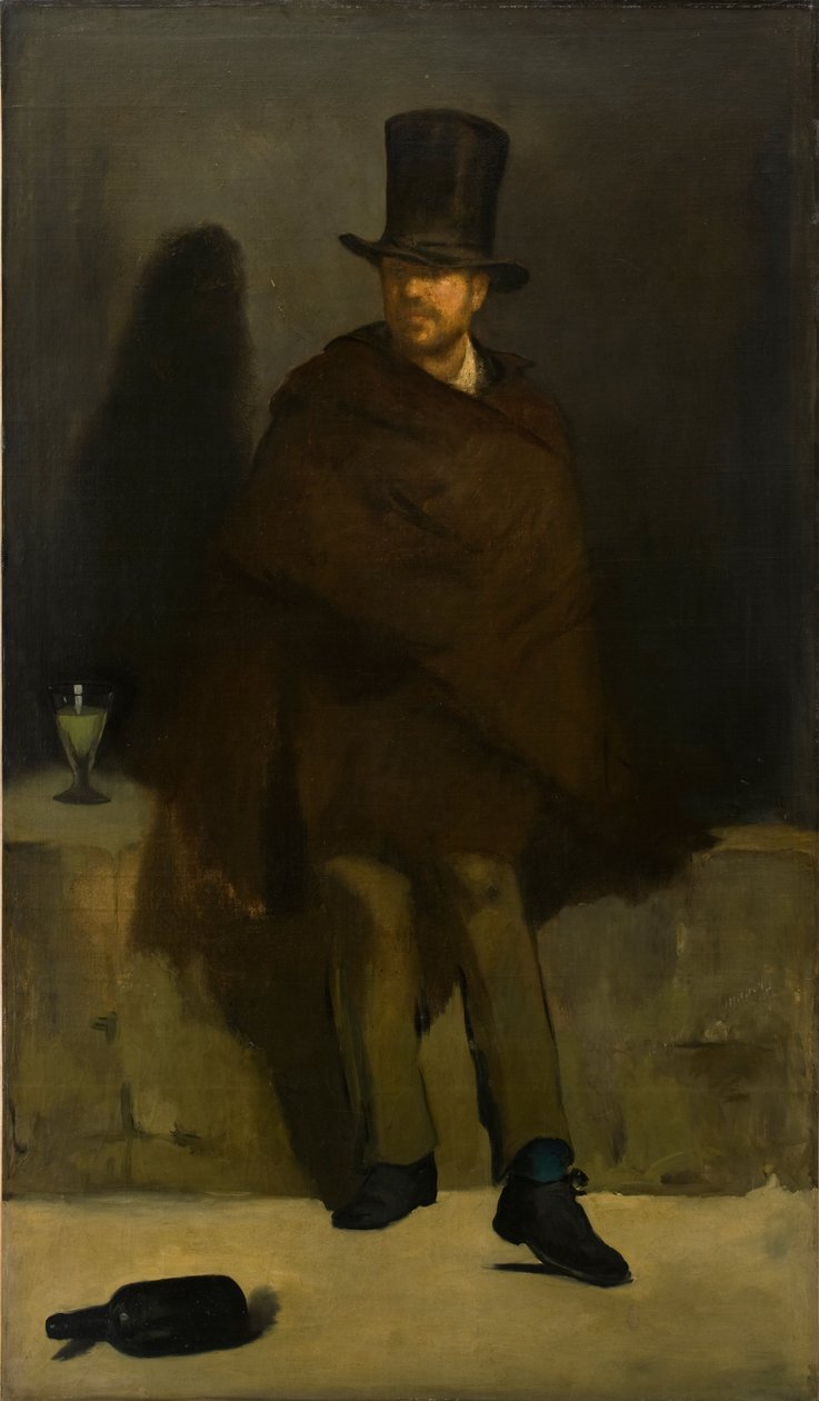 Der Absinthtrinker von Édouard Manet