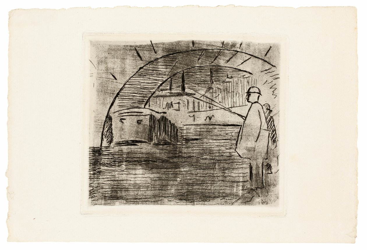 Der Bogen der Brücke von Édouard Manet