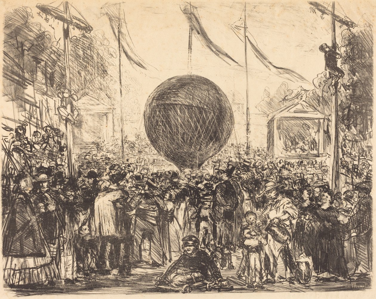 Der Ballon von Édouard Manet
