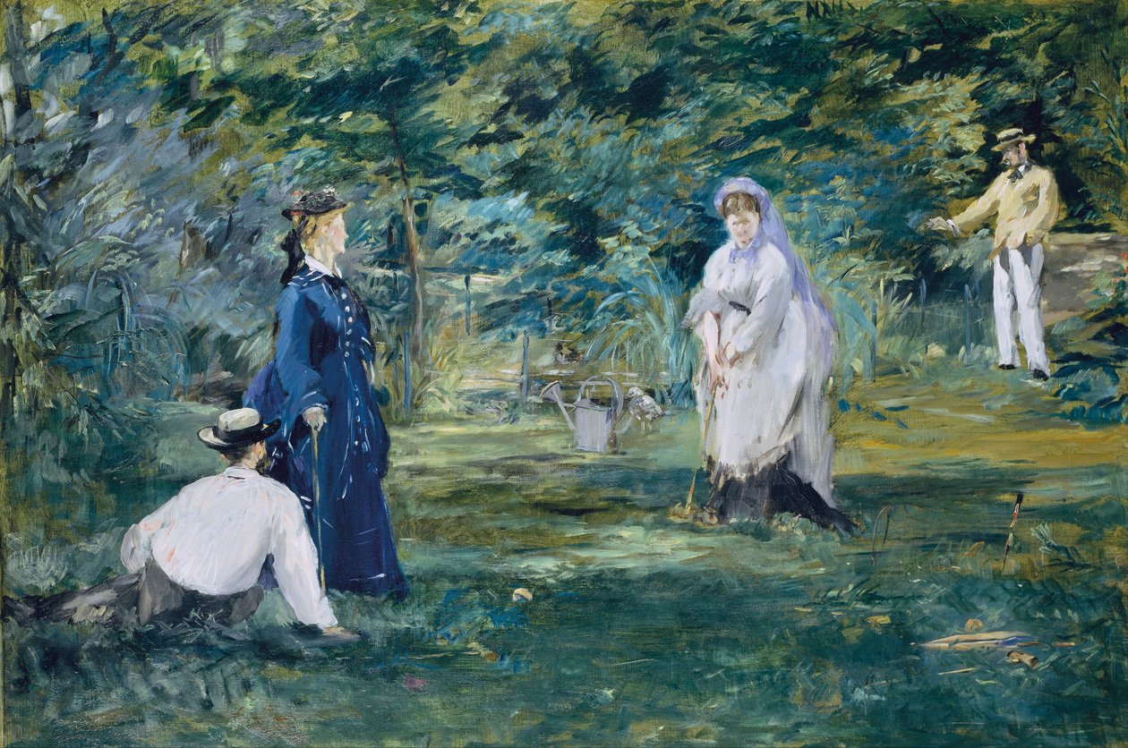 Die Krocket-Party von Édouard Manet