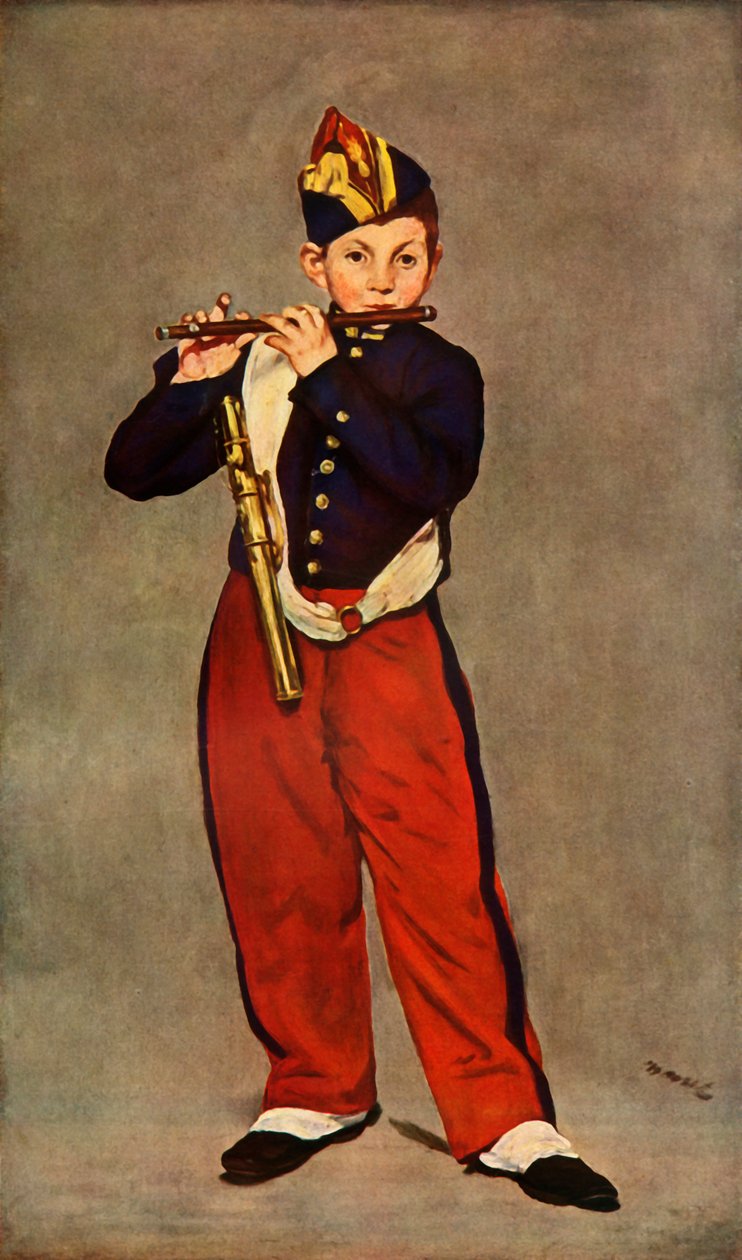 Der Pfeifer, 1866 von Édouard Manet