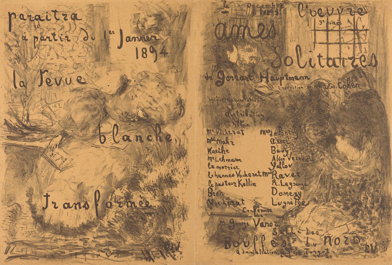 Einsame Seelen von Edouard Vuillard