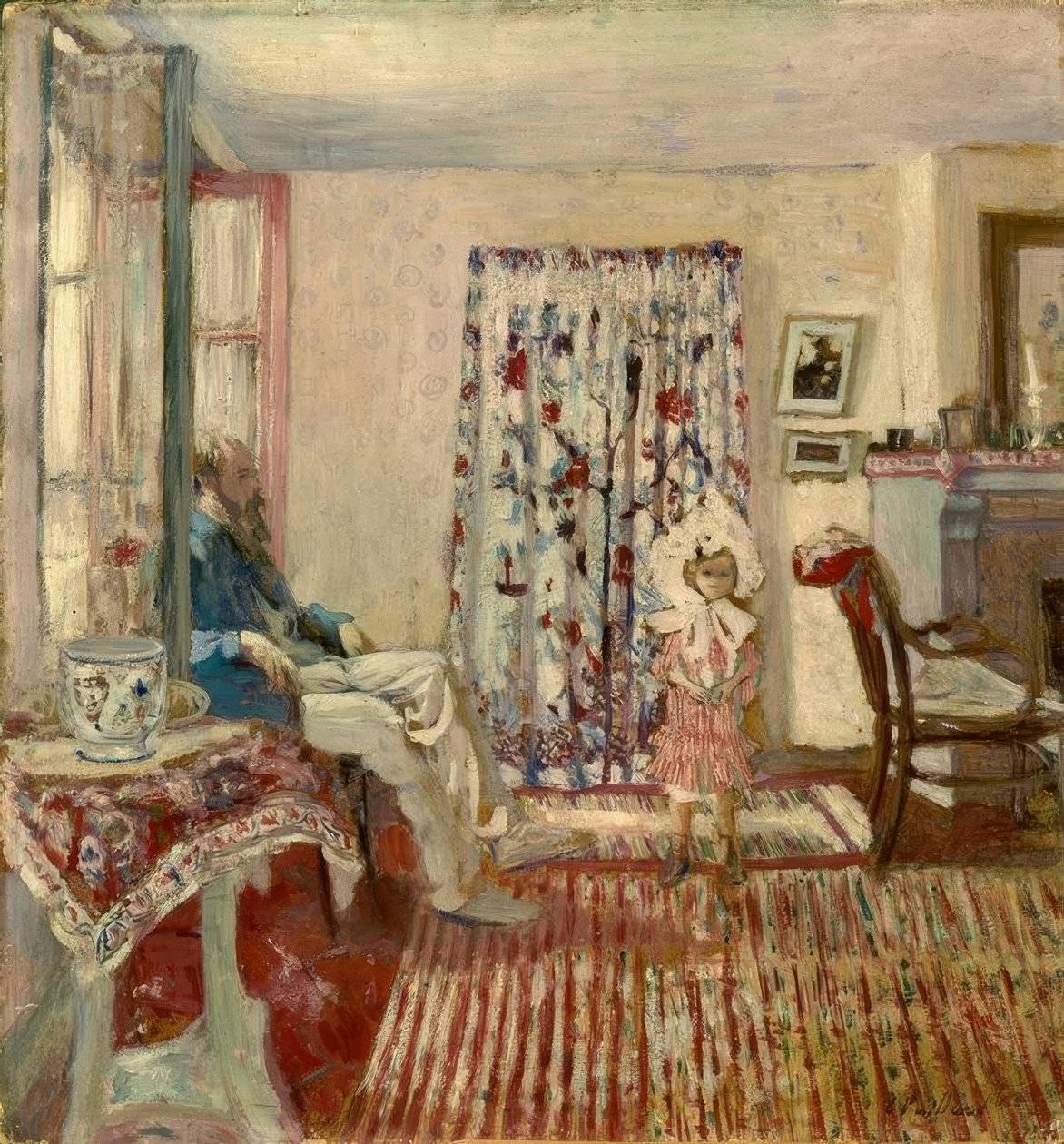 K.-X. Roussel und Tochter von Edouard Vuillard