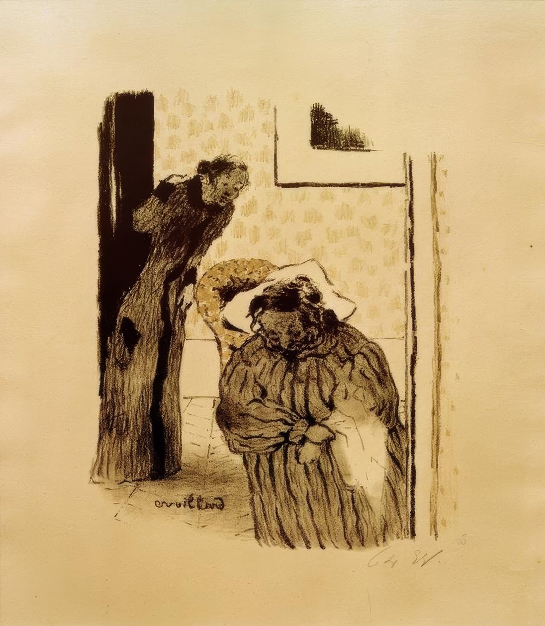 Die Siesta oder die Genesung von Edouard Vuillard