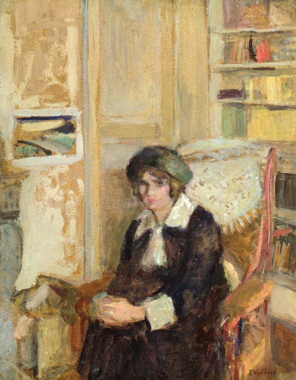 Lucie Belin im Haus des Künstlers von Edouard Vuillard