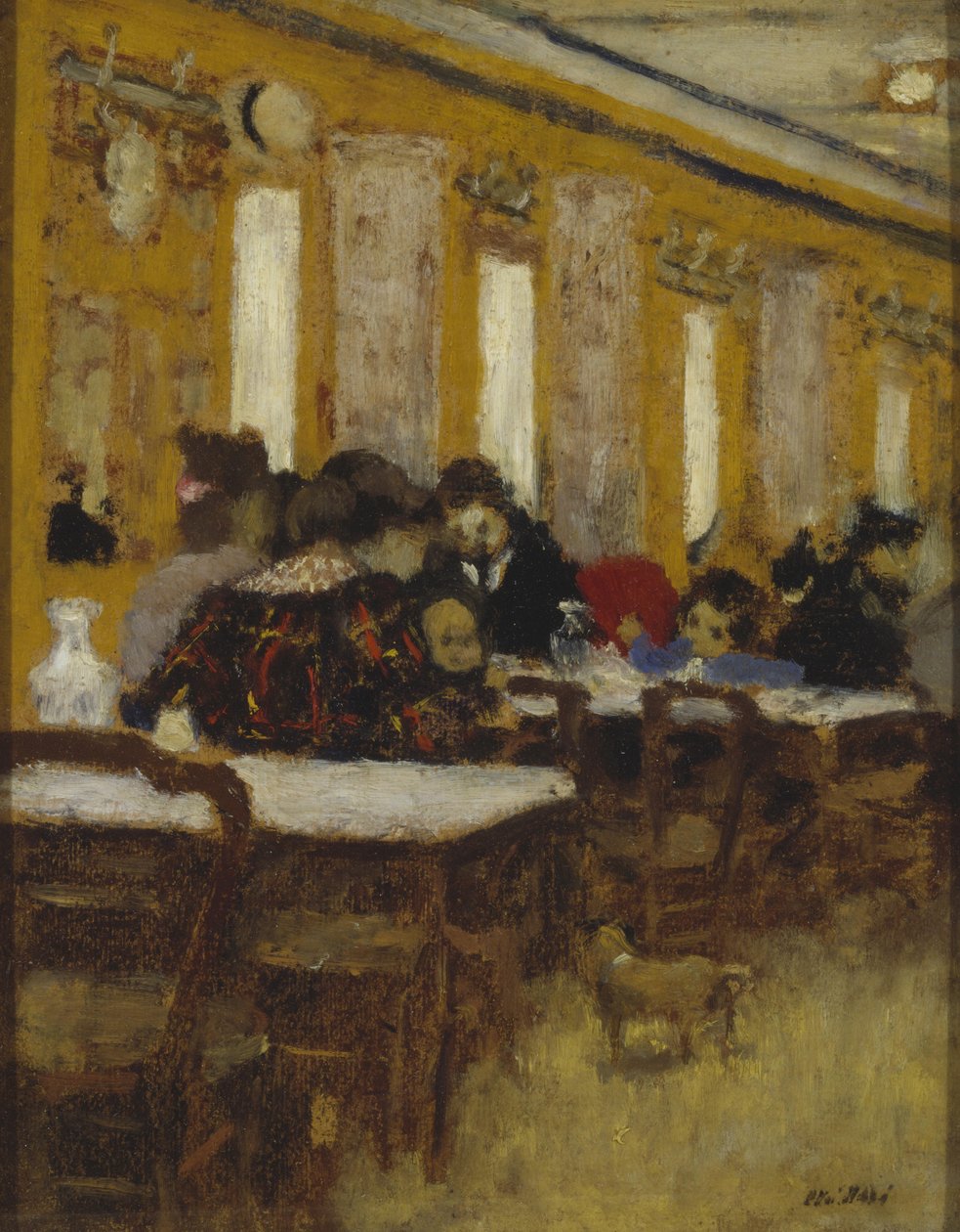 Das kleine Restaurant, ca. 1900-1901 von Edouard Vuillard