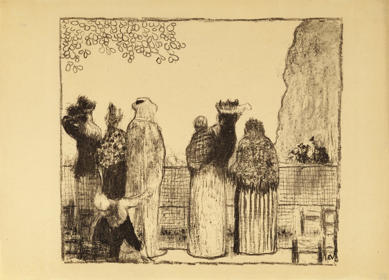 Die Tuilerien, 1895 von Edouard Vuillard
