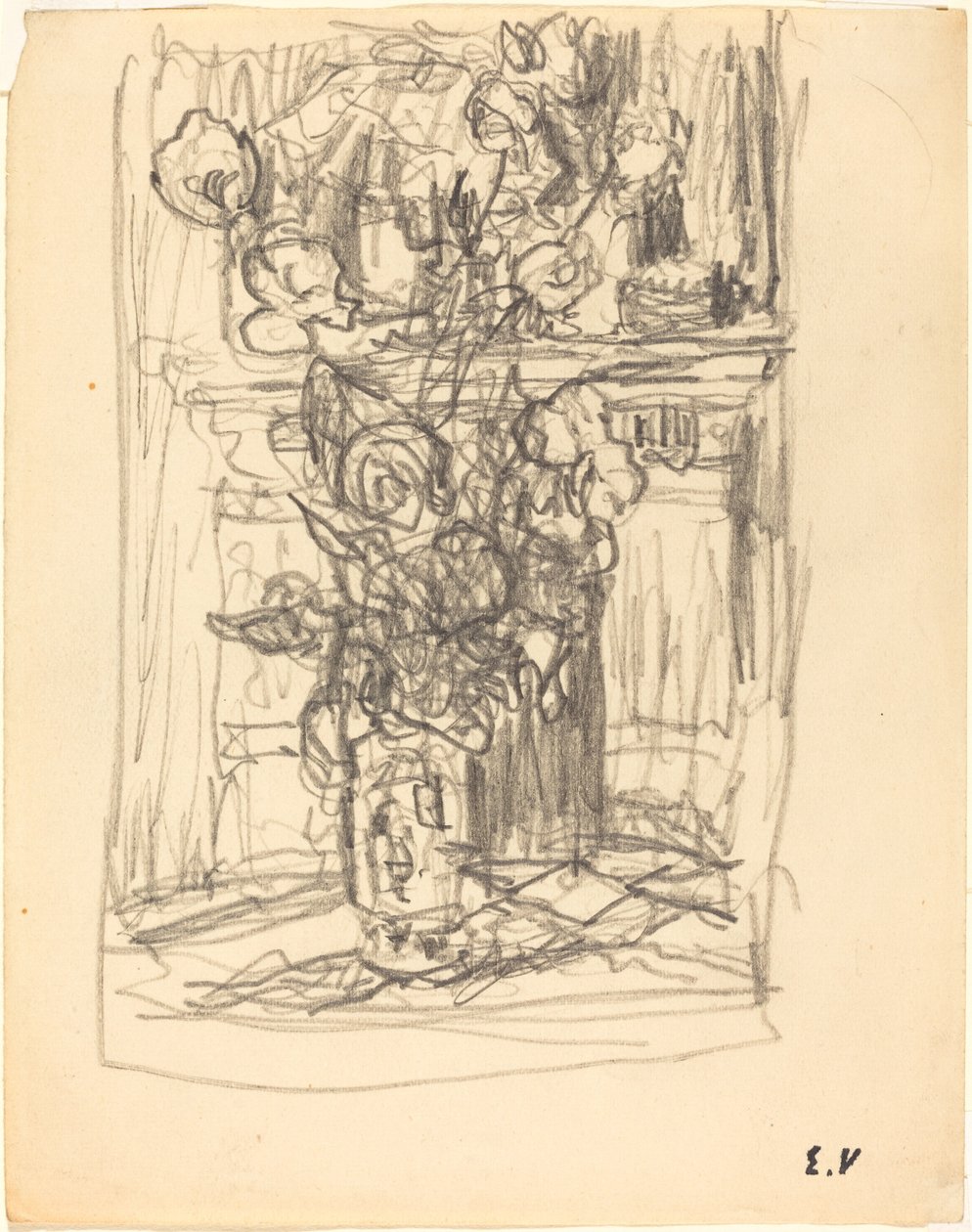 Blumenvase von Edouard Vuillard