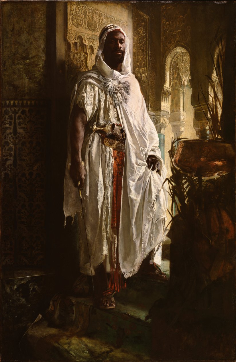 Der maurische Anführer von Eduard Charlemont