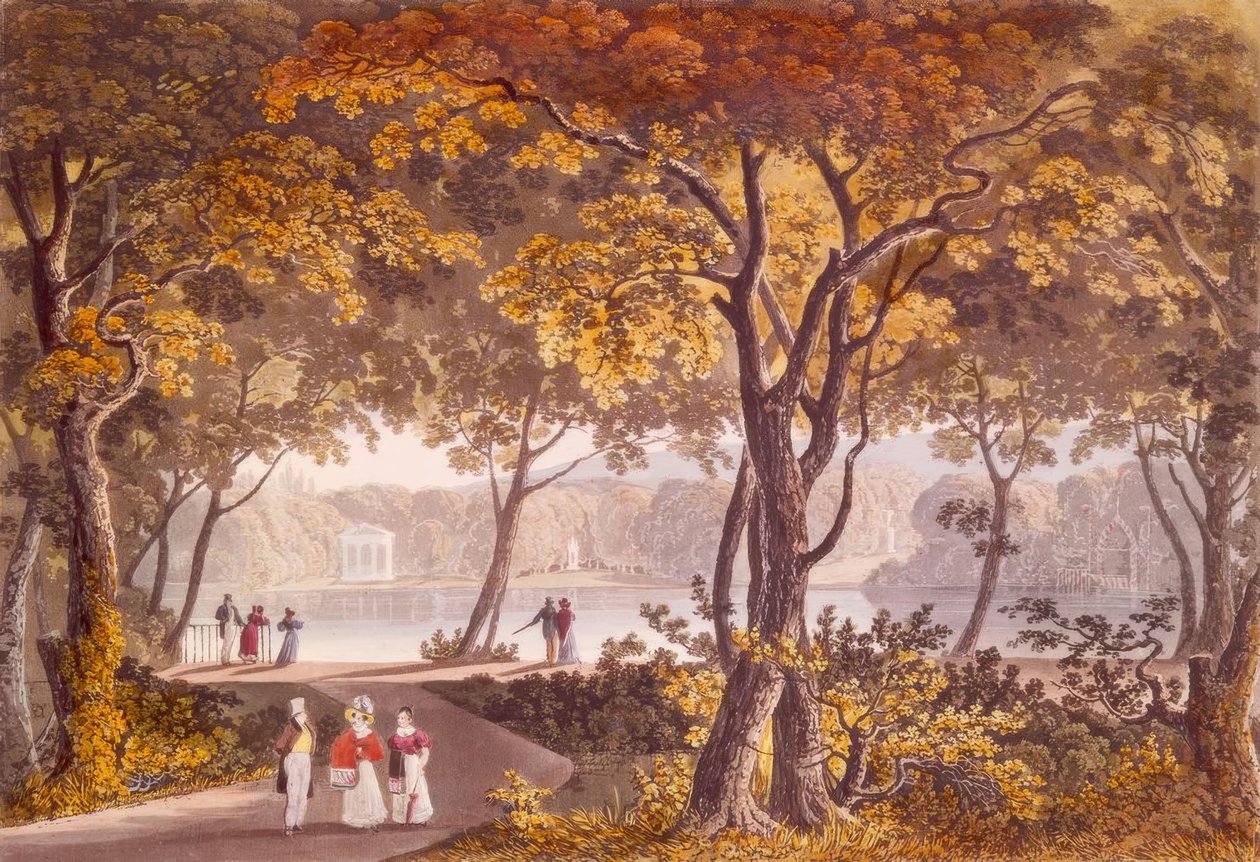 Töplitz. Der Schloßgarten von Eduard Gurk