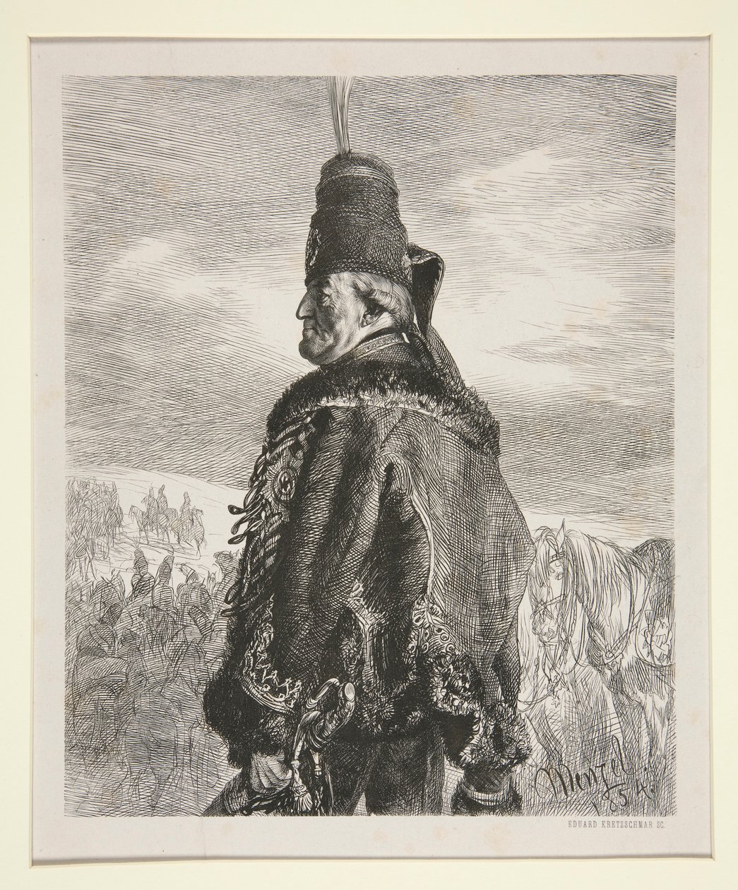 Porträt von Belling von Eduard Kretzschmar