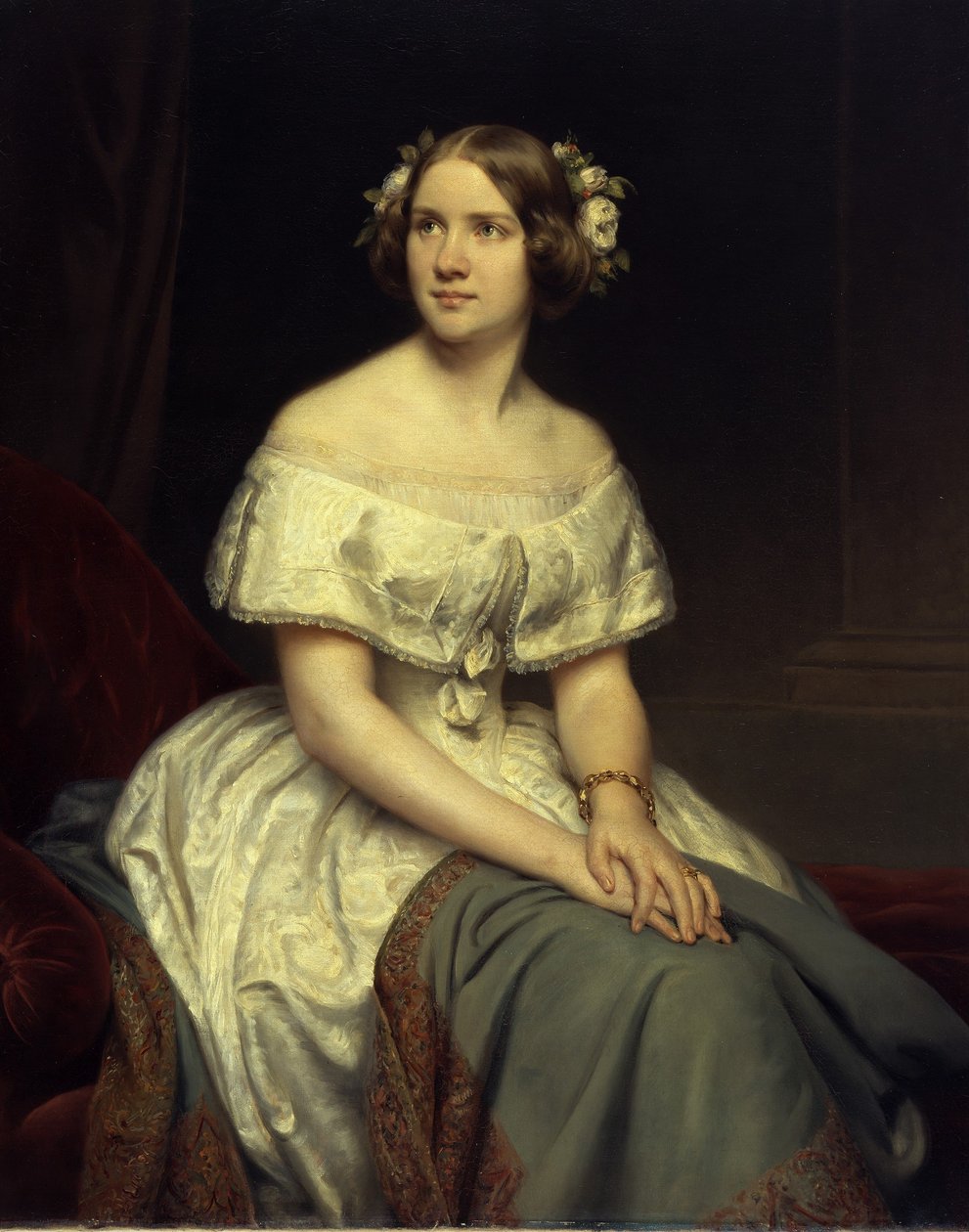 Bildnis der Sängerin Jenny Lind von Eduard Magnus