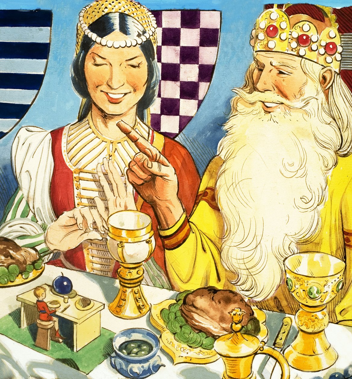 Däumling beim Abendessen von Eduardo Teixeira Coelho