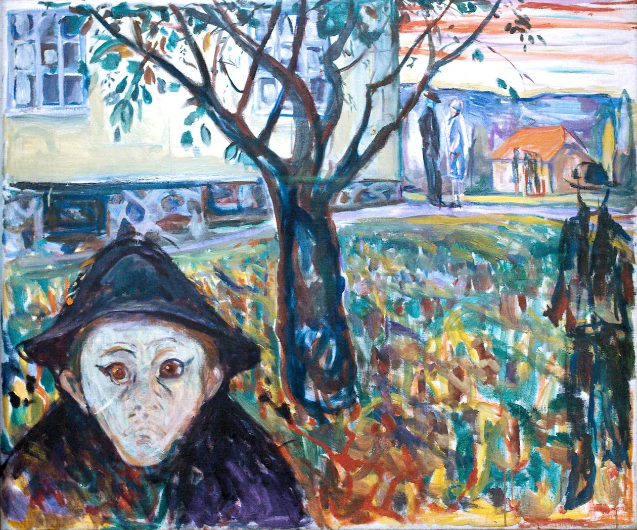Eifersucht im Garten von Edvard Munch