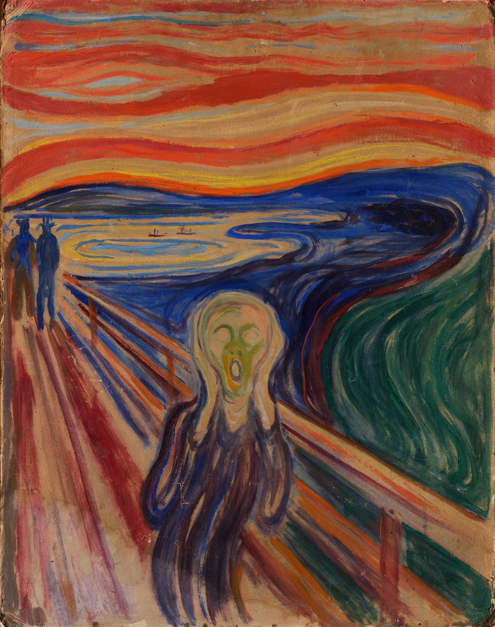 Der Schrei von Edvard Munch